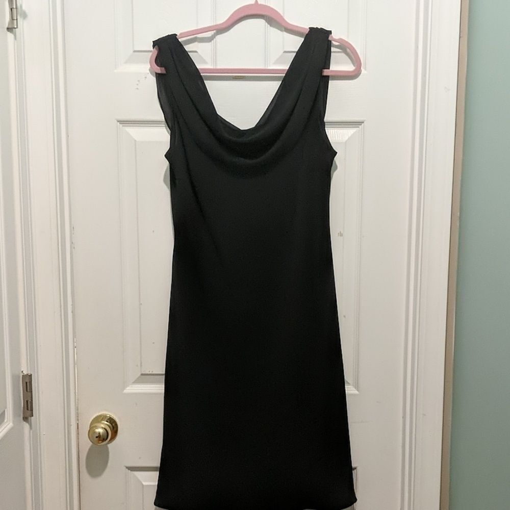 S.L. Fashions  Black Dress Sz. 16
